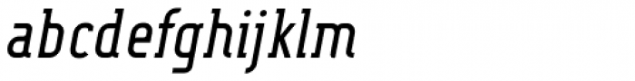 Fou Serif CN Regular Italic