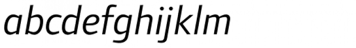 Foundry Form Sans Book Italic
