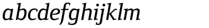 Foundry Form Serif Medium Italic
