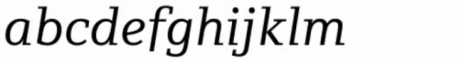 Foundry Origin Book Italic