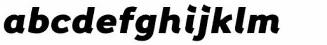 Fox Grotesque Black Italic