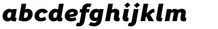 Fox Sans Pro Heavy Italic