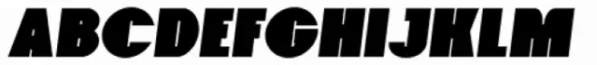 Foxxy Black Italic