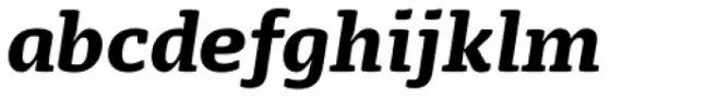 FPDancer Serif Black Italic