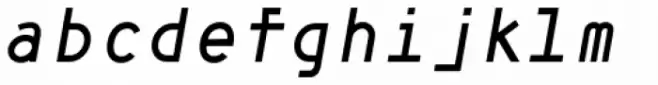 Framework Mono Medium Italic