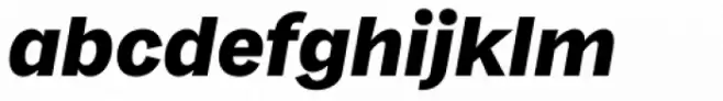 Franca Black Italic