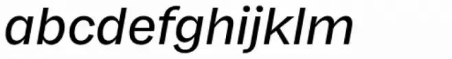 Franca Medium Italic