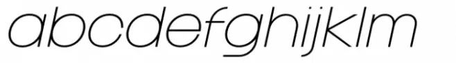 Franie Hairline Italic