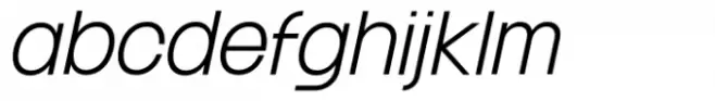 Franie SCondensed Light Italic