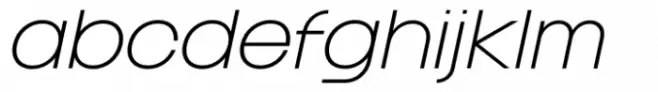 Franie XLight Italic
