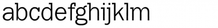 Franklin Gothic Raw Semi Serif Light