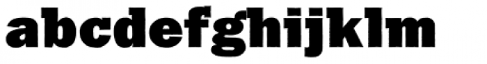 Franklin Gothic Raw Semi Serif Ultra