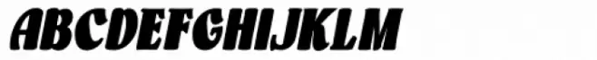 Freakshow Bold Oblique