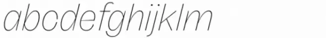 Freigeist Thin Italic