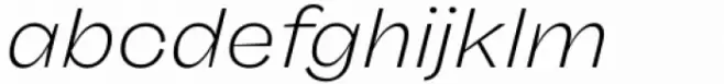 Freigeist Wide Light Italic