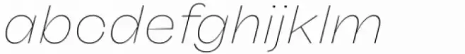 Freigeist Wide Thin Italic