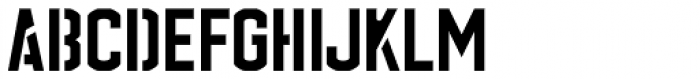 French Stencil Sans JNL