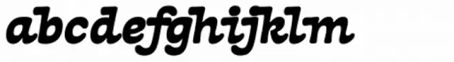 French Typewriter Black Italic