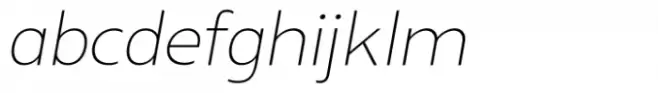 Frescito Thin Italic