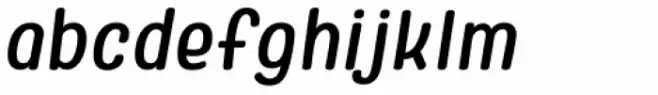 Freshy Medium Italic