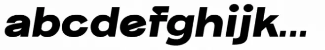Frink Rio Extra Bold Italic