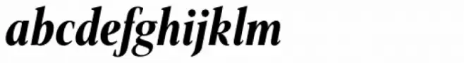 Frontis Condensed Bold Italic