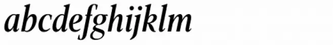 Frontis Condensed Medium Italic