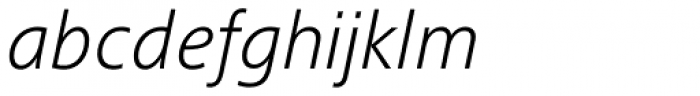 Frutiger Next Paneuropean W1G Light Italic