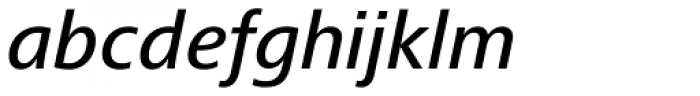 Frutiger Next Paneuropean W1G Medium Italic