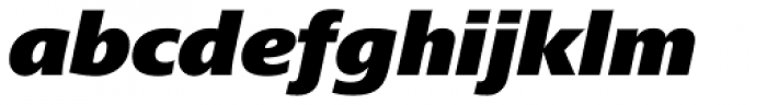 Frutiger Next Pro Black Italic