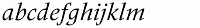Frutiger Serif Pro Italic