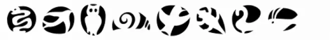Frutiger Symbols Negative