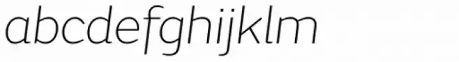 FS Emeric Thin Italic