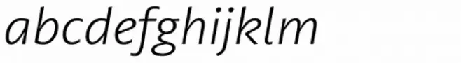 FS Irwin Light Italic