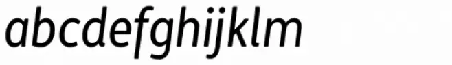 FS Me Narrow Italic
