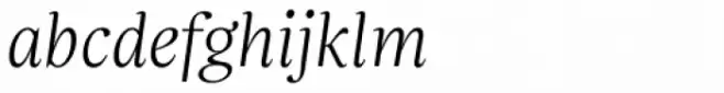 FS Neruda Light Italic