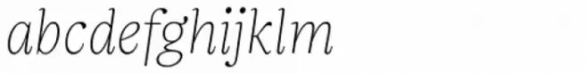 FS Neruda Thin Italic