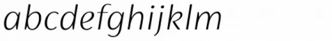 FS Siena Thin Italic