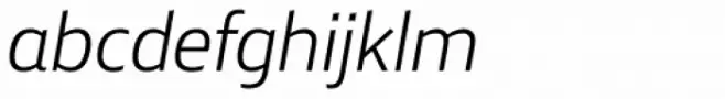 FS Silas Sans Light Italic