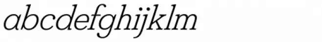 FS Split Serif Light Italic