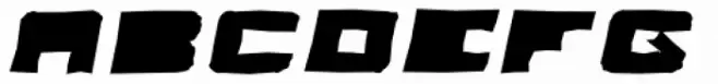 Fugues Solid Blotchy Italic