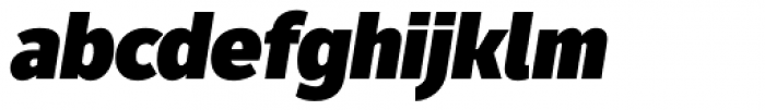 Fuse UltraBlack Italic