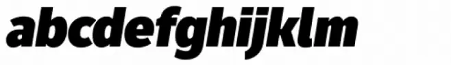 Fuse UltraBlack Italic