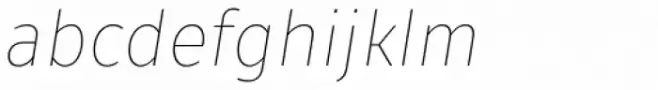 Fuse V.2 Display Thin Italic