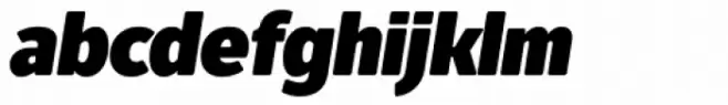 Fuse V.2 Display Ultra Black Italic