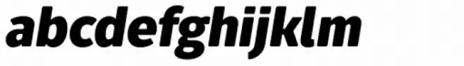Fuse V.2 Text Black Italic