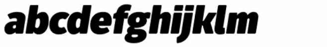 Fuse V.2 Text Ultra Black Italic