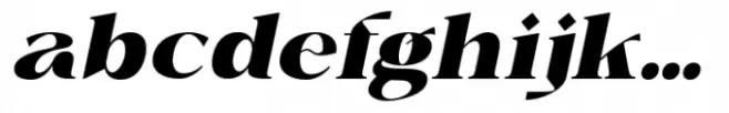 Fusskia Black Italic
