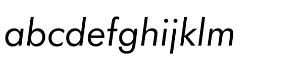 Futura BT Book Italic