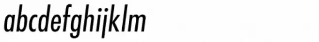 Futura Cond Book Oblique